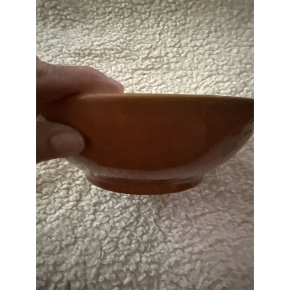 Made In Korea Hand Painted Serving Bowl-Butterflies Multi Color -7.5